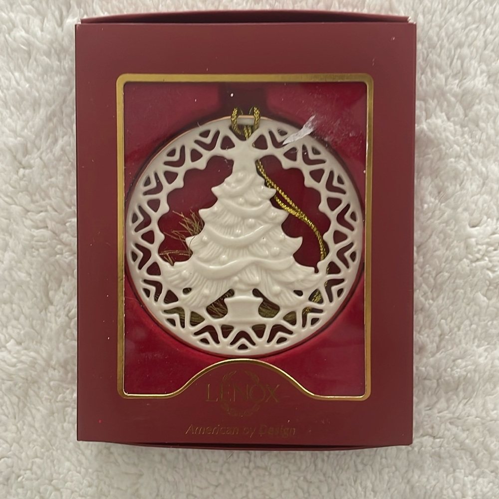 lenox christmas ornament